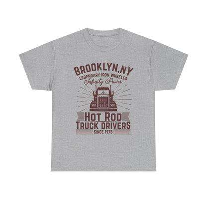 Brooklyn NY Hot Rod Truck Drivers T-Shirt