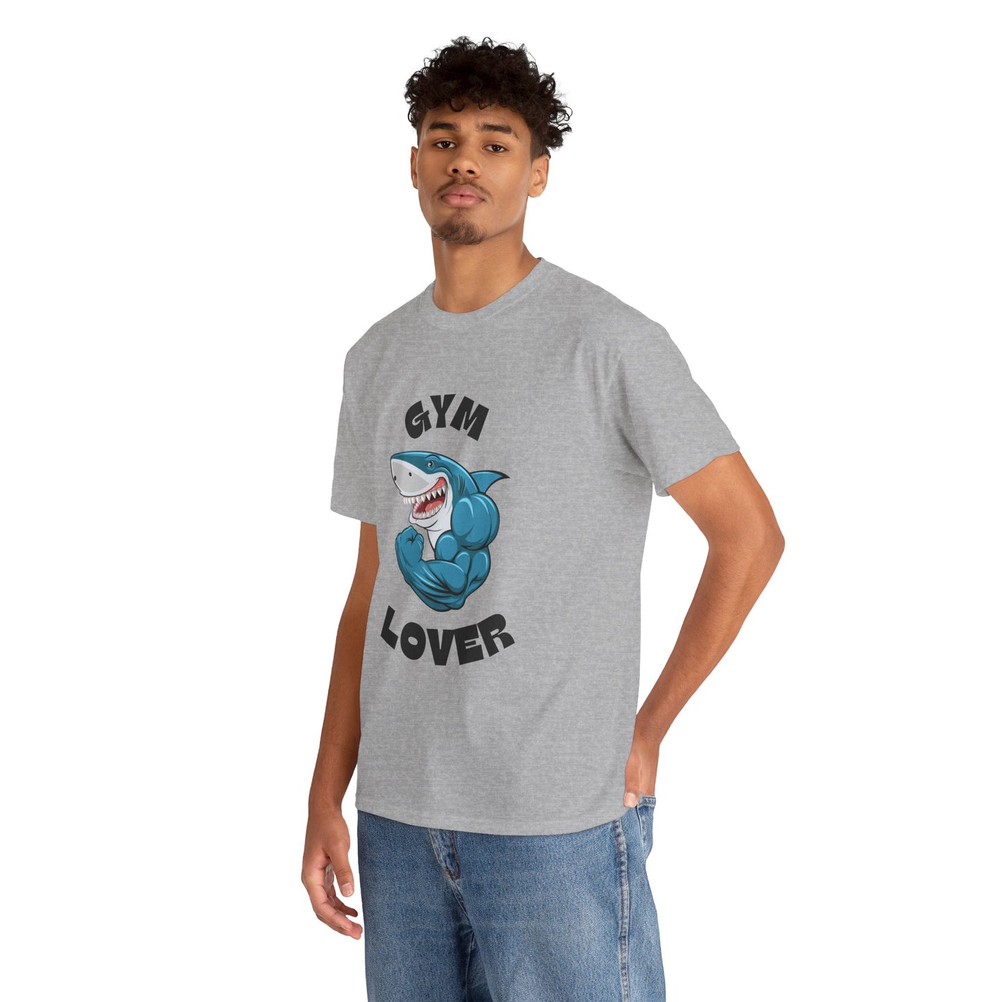 Gym Lover Shark Men's T-Shirt