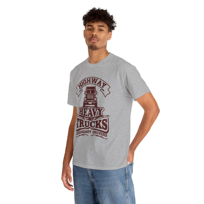 Highway Heavy Trucks T-Shirt