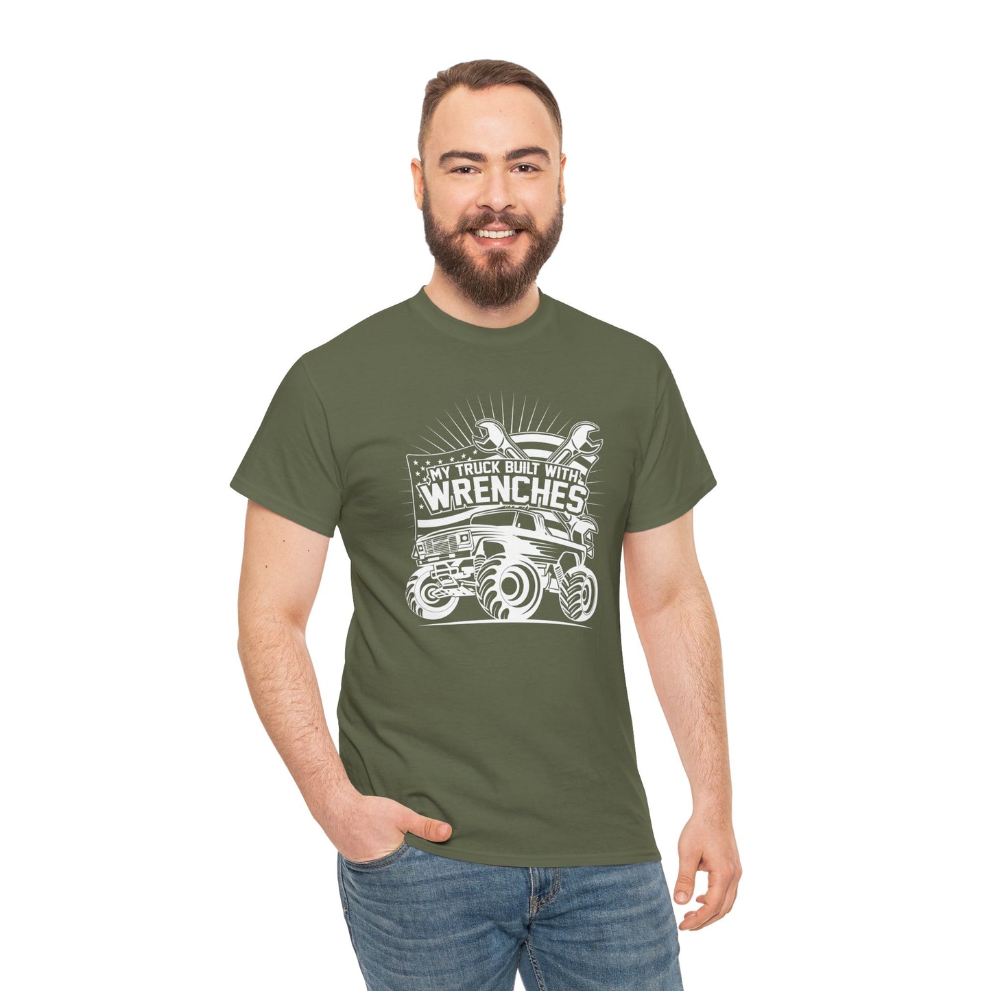 My Truck Built On Wrenches Men's T-Shirt