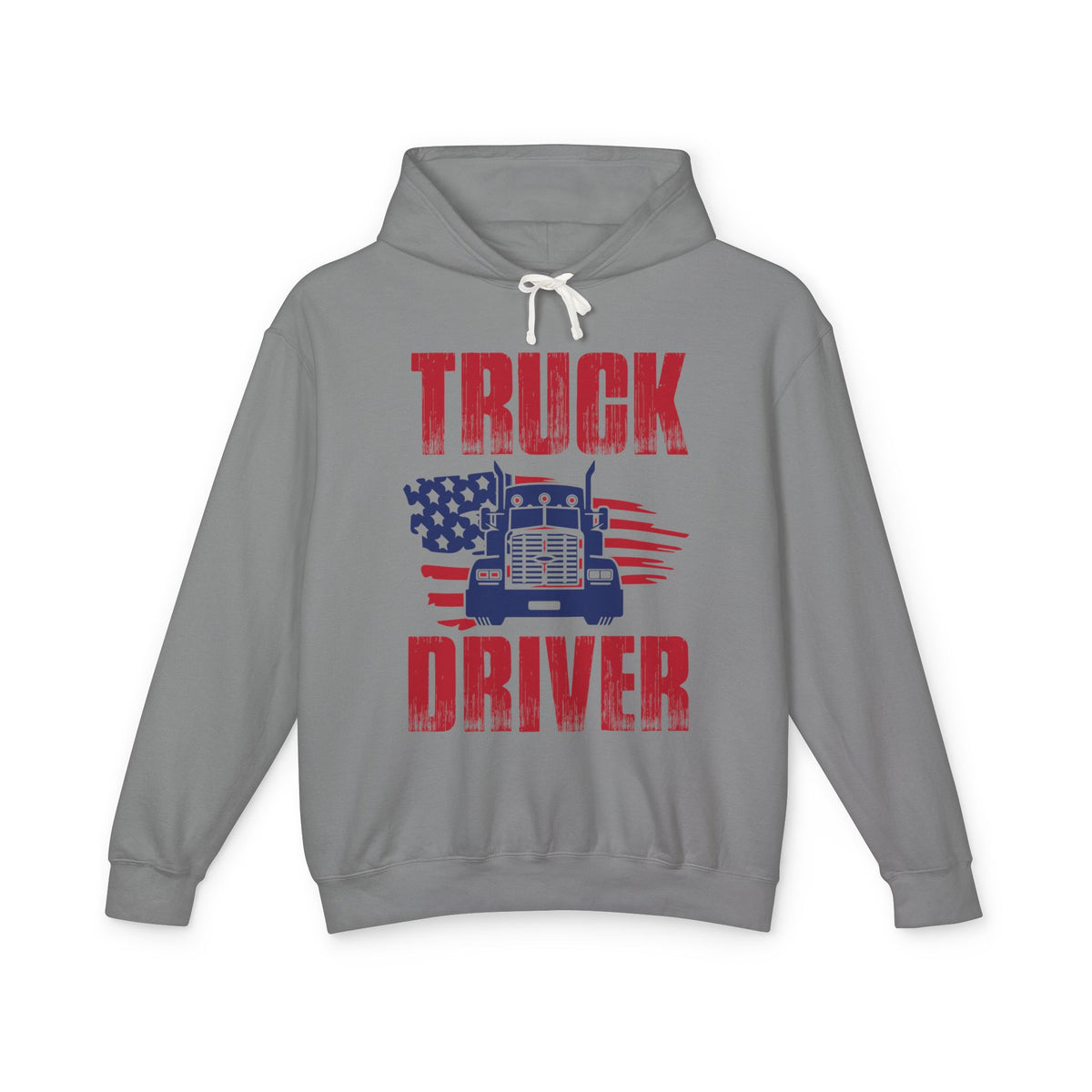 Truck Driver Lightweight Hooded Sweatshirt