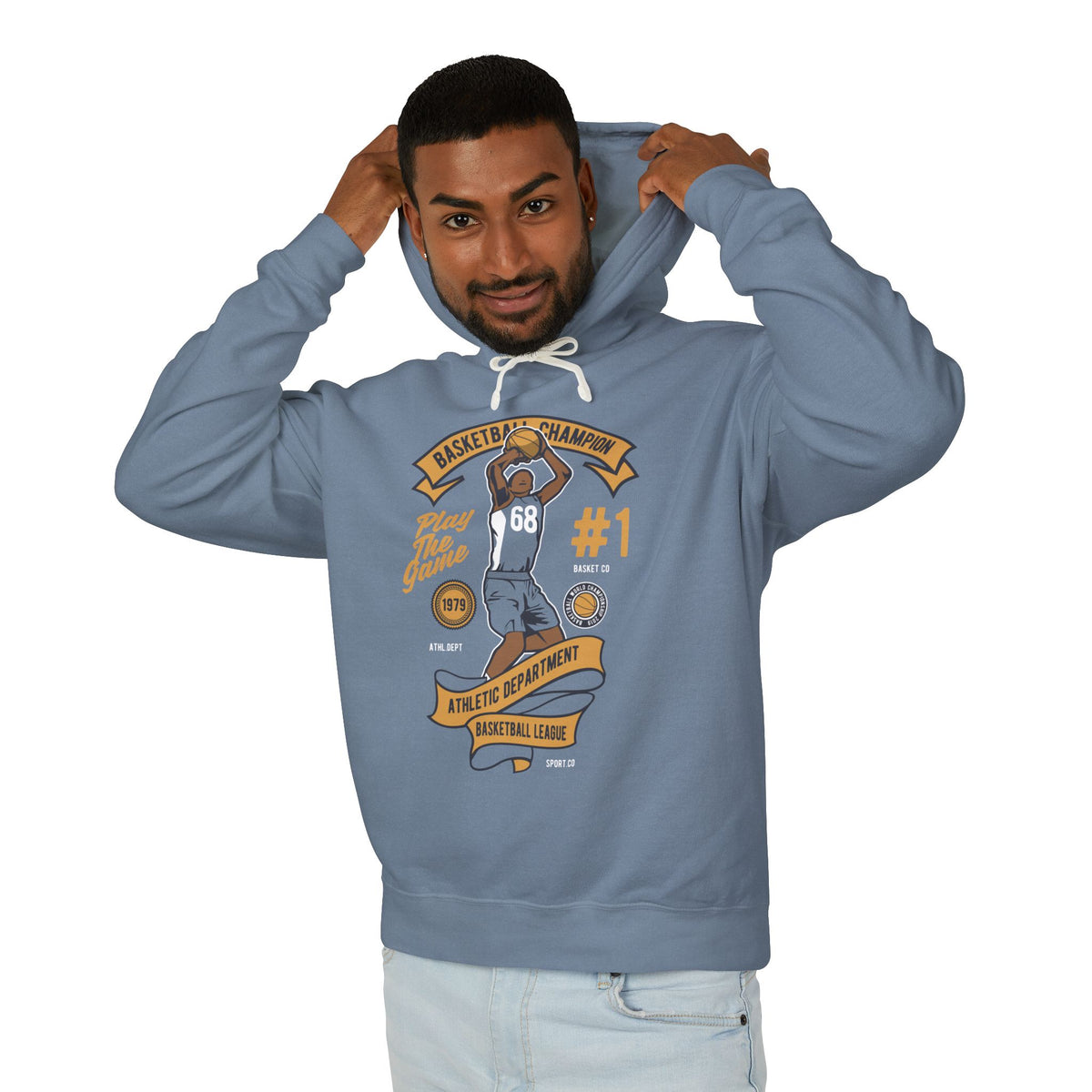Basketball Champion Lightweight Hooded Sweatshirt
