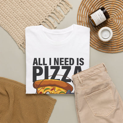 "All I Need Is Pizza And Video Games" Graphic T-Shirt