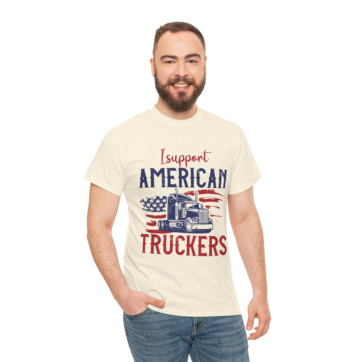 I Support American Truckers T-Shirt