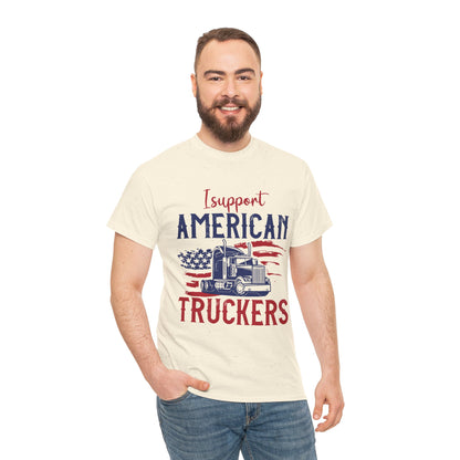 I Support American Truckers T-Shirt