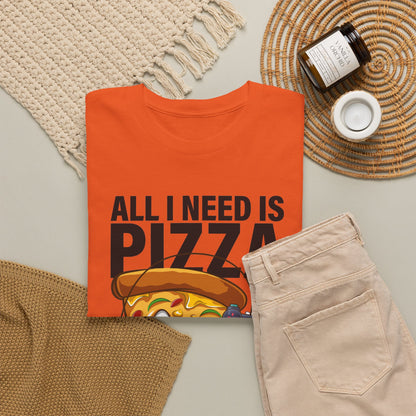 "All I Need Is Pizza And Video Games" Graphic T-Shirt