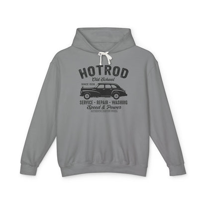 Hotrod Old School Lightweight Hooded Sweatshirt