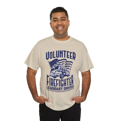 Volunteer Firefighter Truck T-Shirt