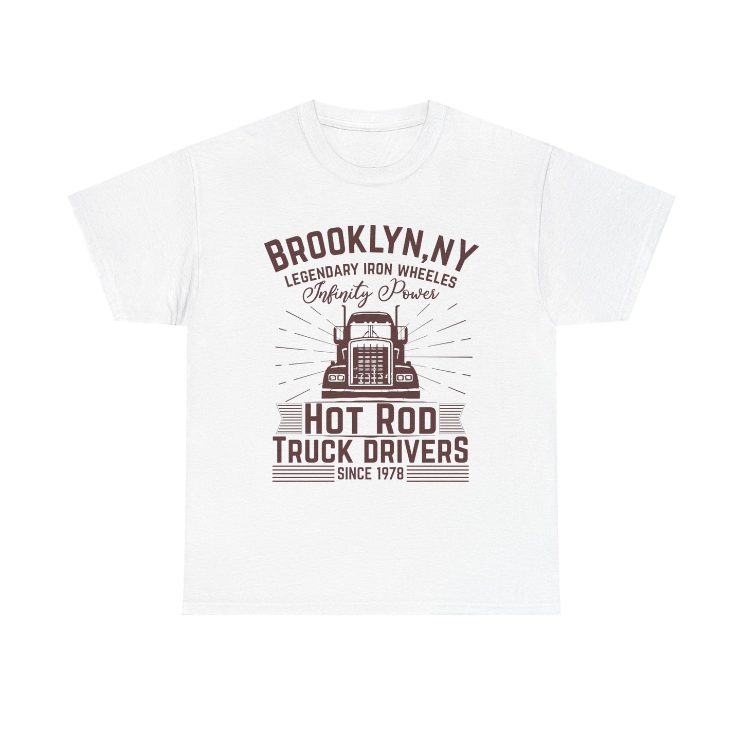 Brooklyn NY Hot Rod Truck Drivers T-Shirt