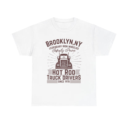 Brooklyn NY Hot Rod Truck Drivers T-Shirt