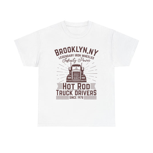Brooklyn NY Hot Rod Truck Drivers T-Shirt