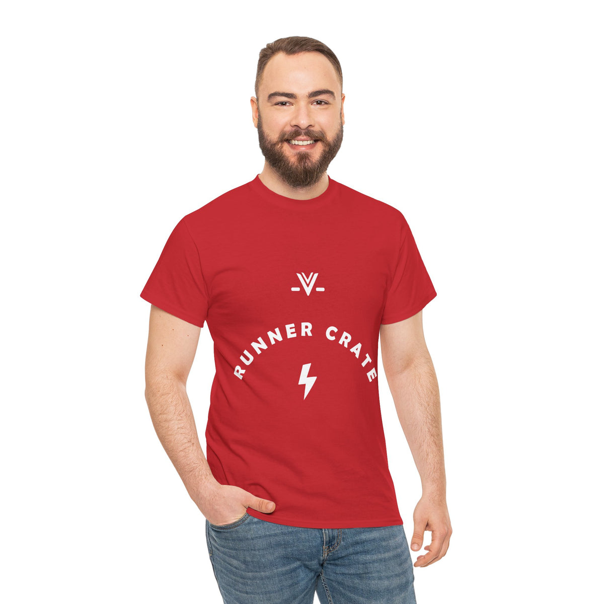 Runner Crate Lightning Logo Tee