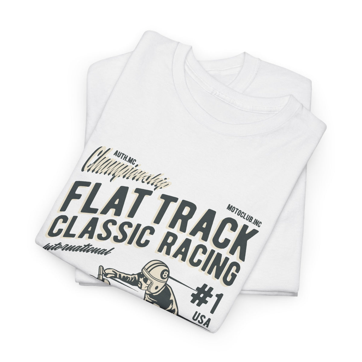 Flat Track Classic Racing T-Shirt