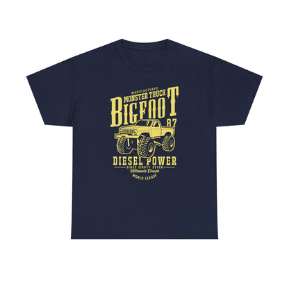 Bigfoot Monster Truck Diesel Power Men's T-Shirt