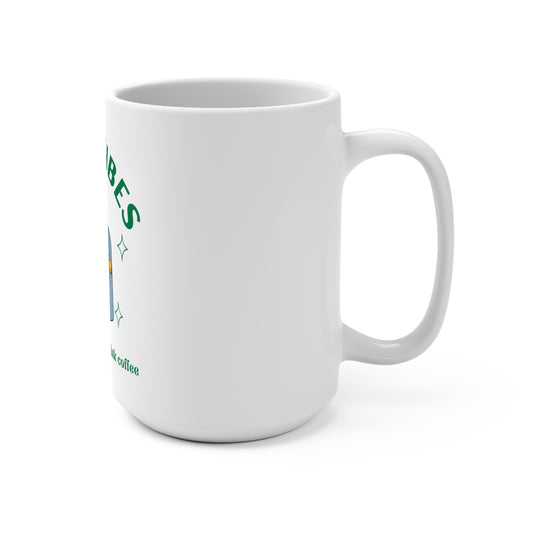 Good Vibes Alien 15oz Coffee Mug