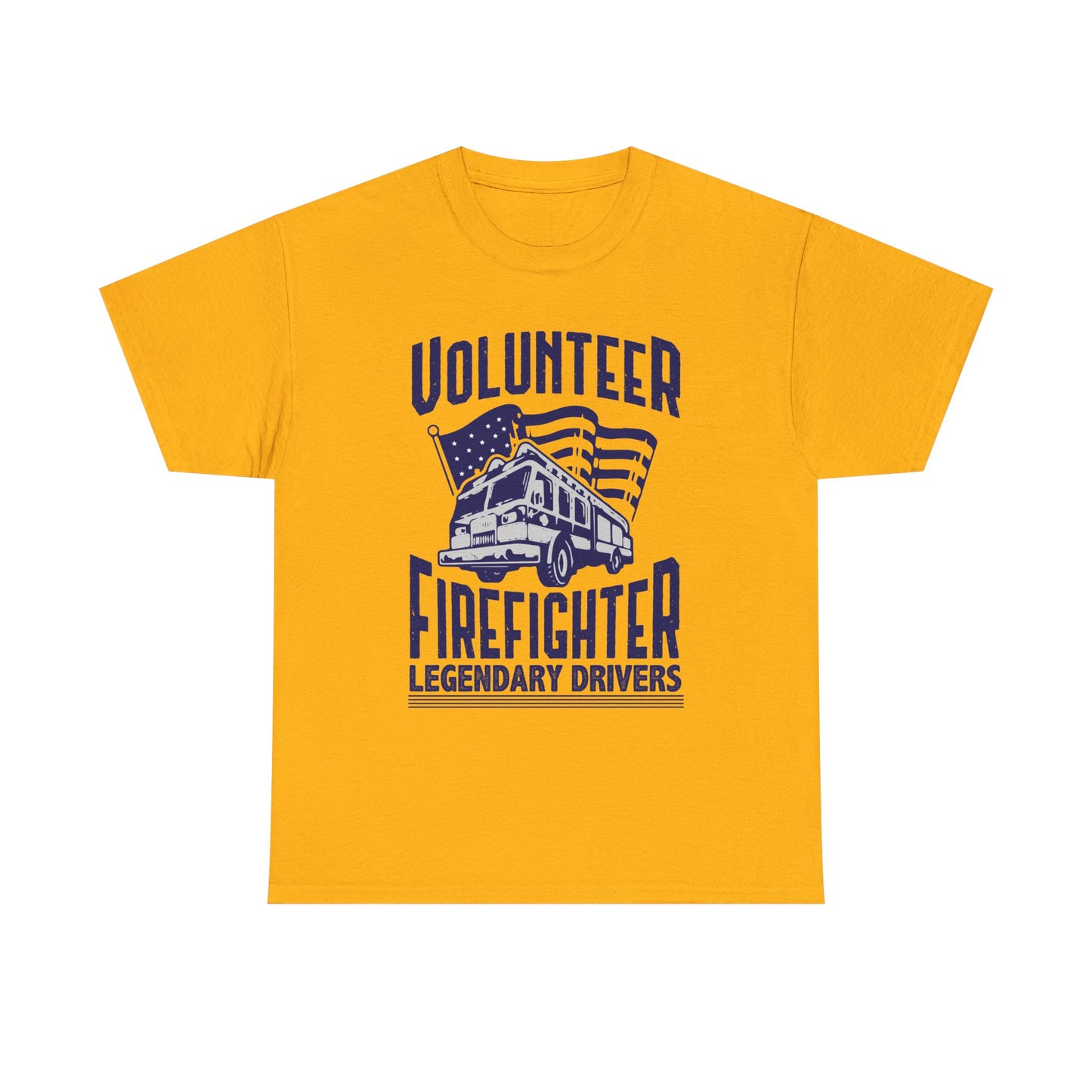 Volunteer Firefighter Truck T-Shirt