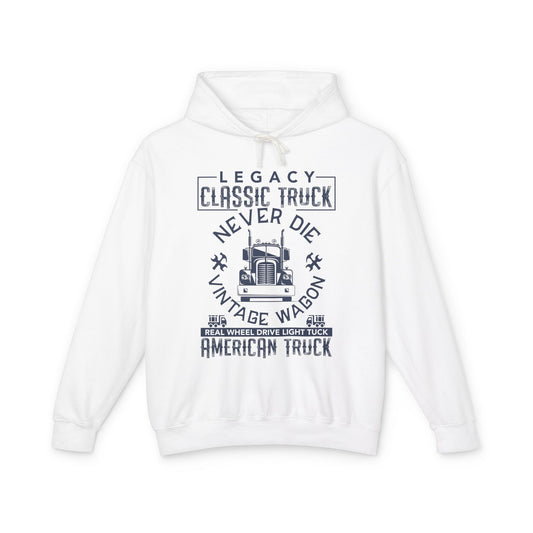 Legacy Classic Truck Never Die Lightweight Hooded Sweatshirt