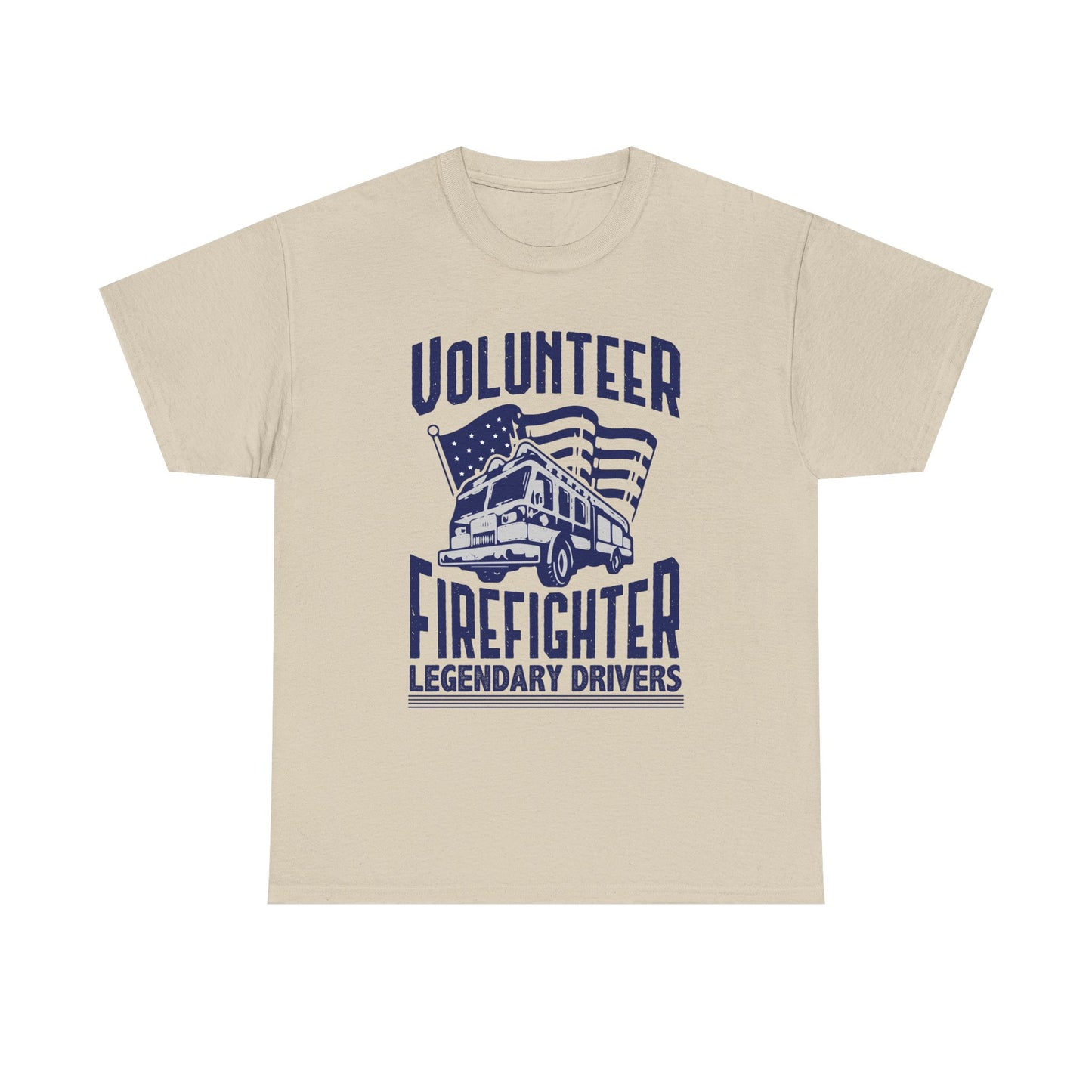 Volunteer Firefighter Truck T-Shirt