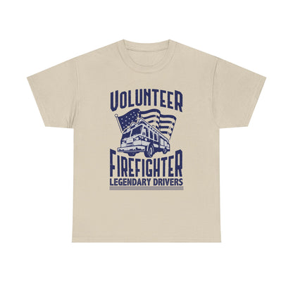 Volunteer Firefighter Truck T-Shirt