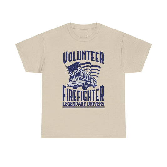 Volunteer Firefighter Truck T-Shirt