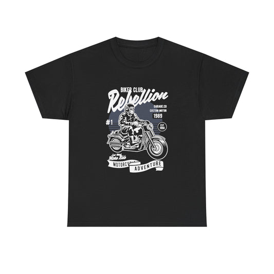 Rebellion Motorcycle Graphic T-Shirt