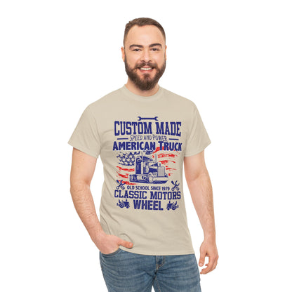 Custom Made American Truck Graphic Tee
