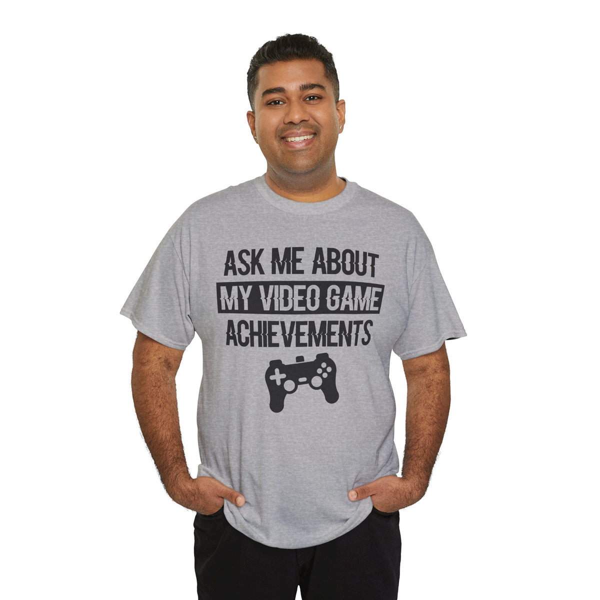 "Ask Me About My Video Game Achievements" T-Shirt