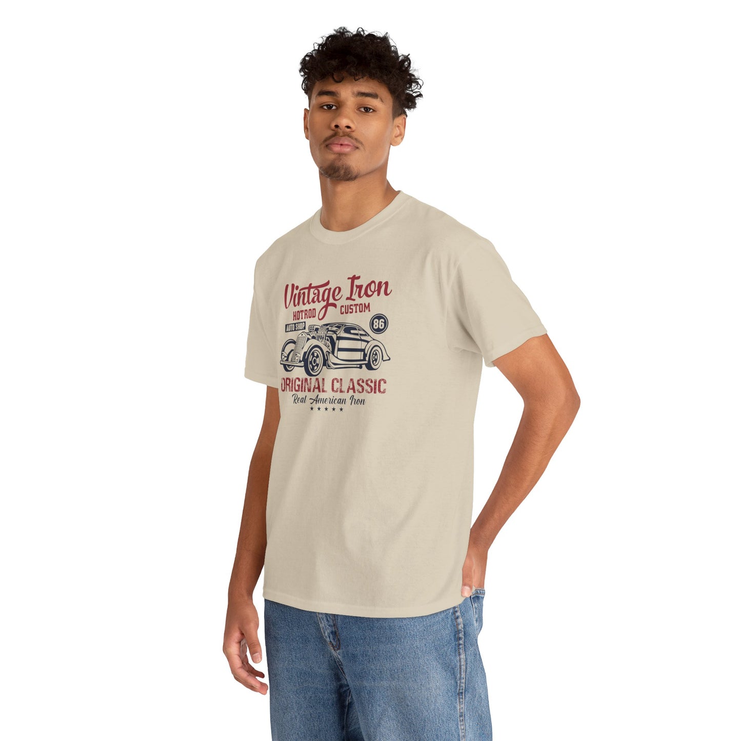 Vintage Iron Classic Hotrod Men's T-Shirt