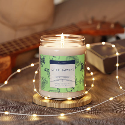 Apple Harvest Scented Soy Candle 9oz