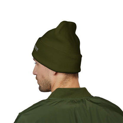 Grim & Velvet Heart Soul Embroidered Cuffed Beanie