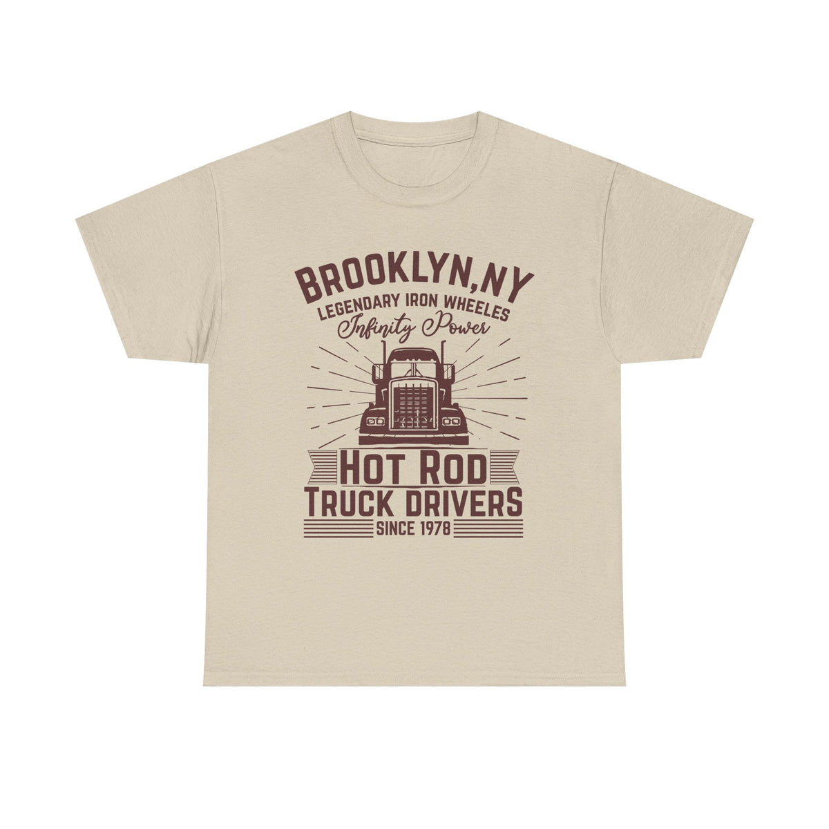 Brooklyn NY Hot Rod Truck Drivers T-Shirt