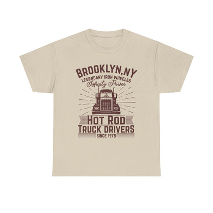 Brooklyn NY Hot Rod Truck Drivers T-Shirt
