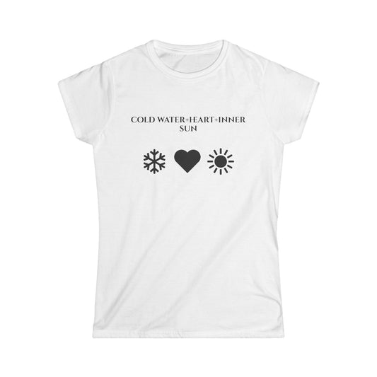 Universal Cold World Heart Inner Sun Women's T-Shirt