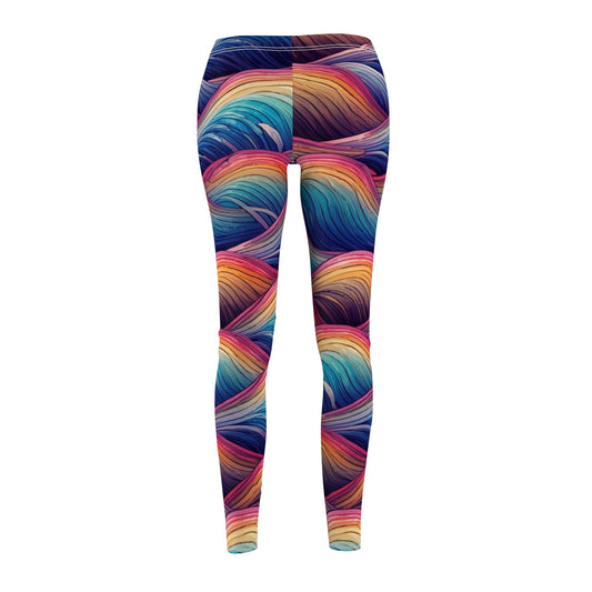 Colorwave Abstract Women's Leggings