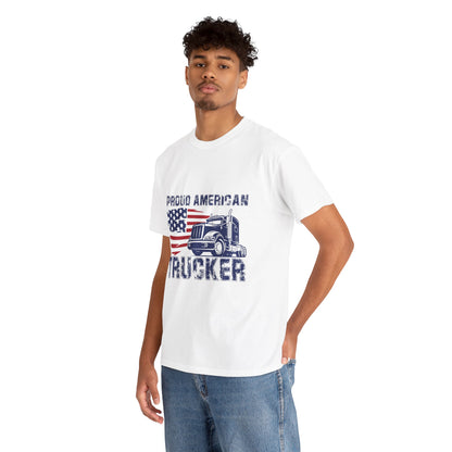 Proud American Trucker T-Shirt