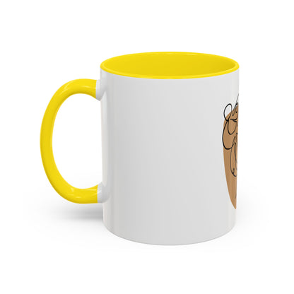 Abstract Line Art Woman Accent 110z Mug