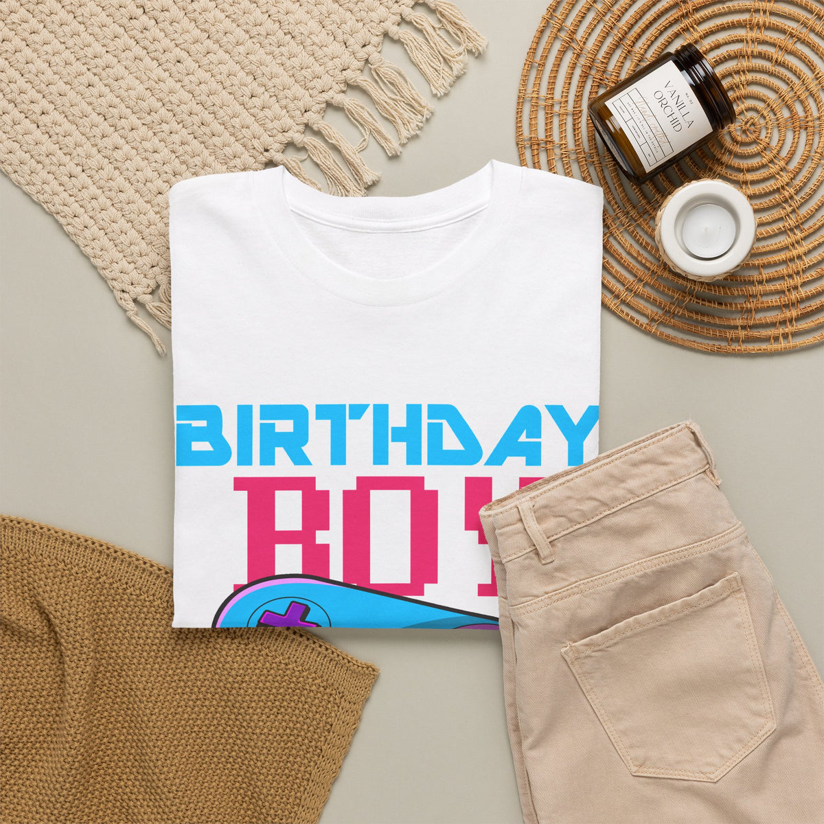 Birthday Boy 'Time To Level Up' T-Shirt