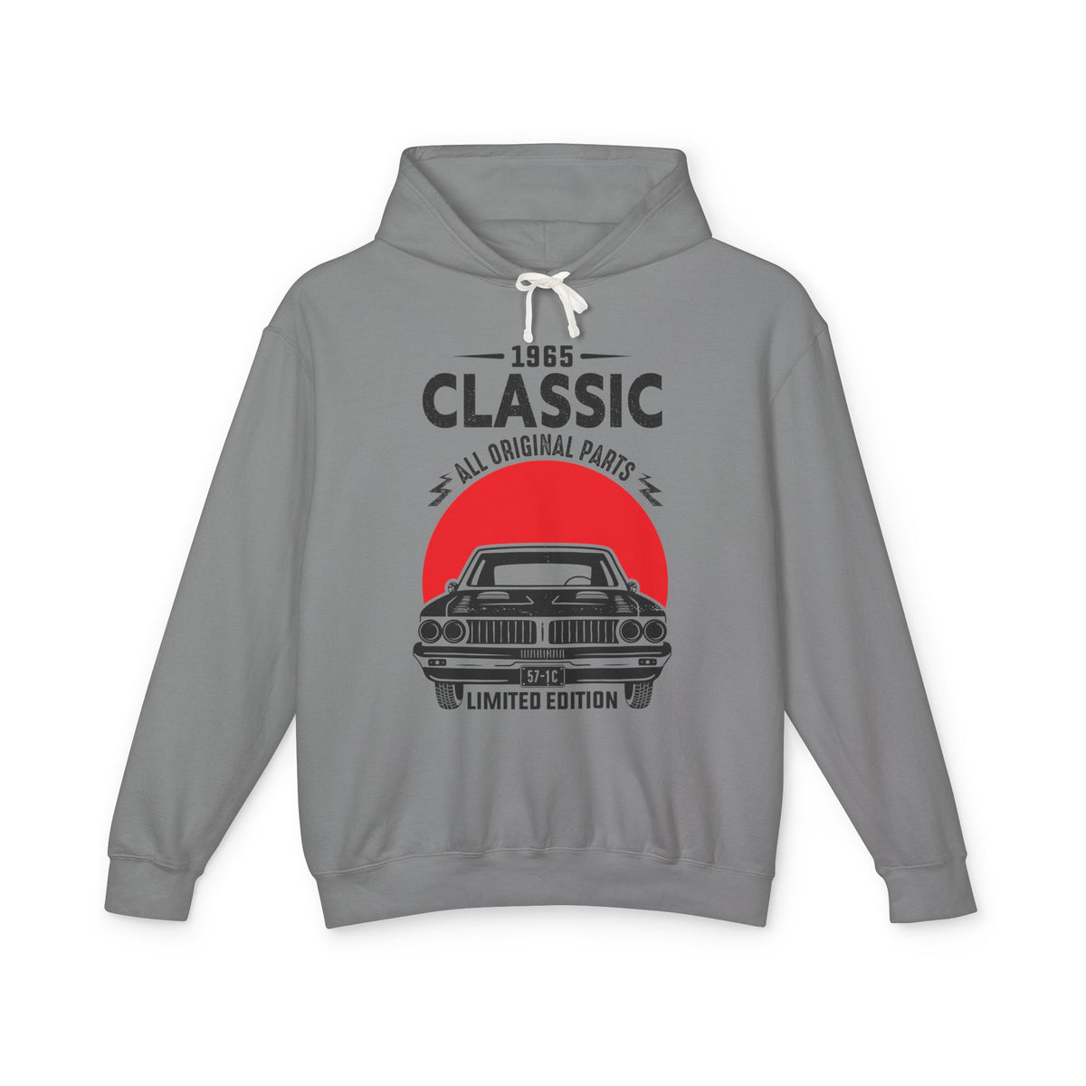 1965 Classic All Original Parts Limited Edition Lightweight Hooded Sweatshirt