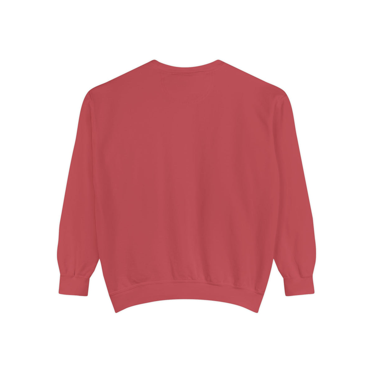 Pink Retro Flower Graphic Garment-Dyed Women's Hooded Sweatshirt