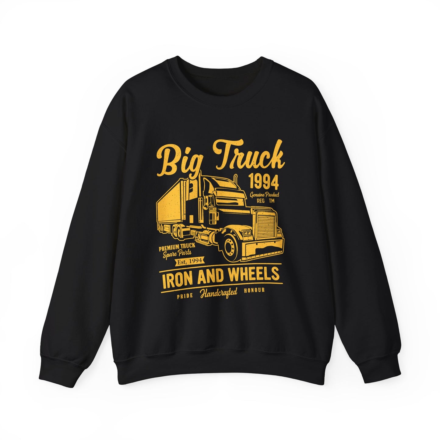 Big Truck 1994 Iron And Wheels Men's Sweatshirt