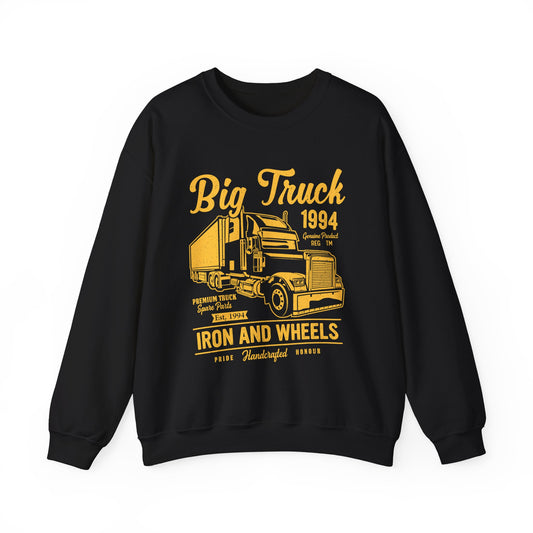 Big Truck 1994 Iron And Wheels Men's Sweatshirt