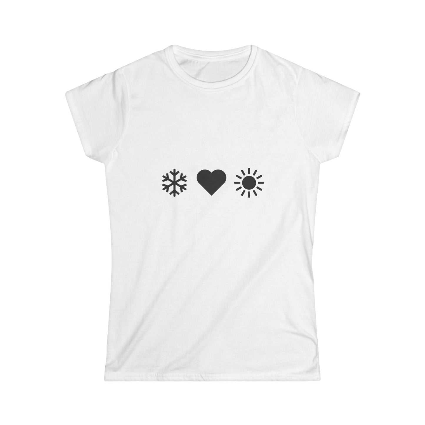 Universal Cold World Heart Inner Sun Women's Tee