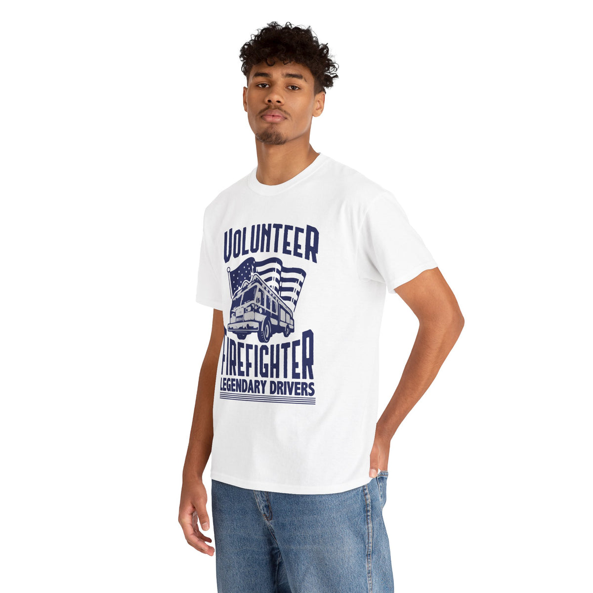 Volunteer Firefighter Legendary Drivers T-Shirt