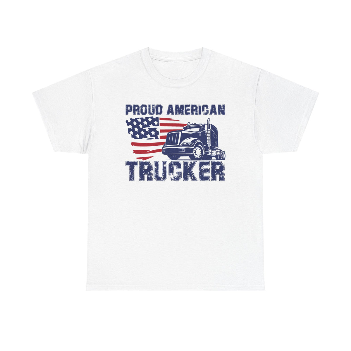Proud American Trucker T-Shirt