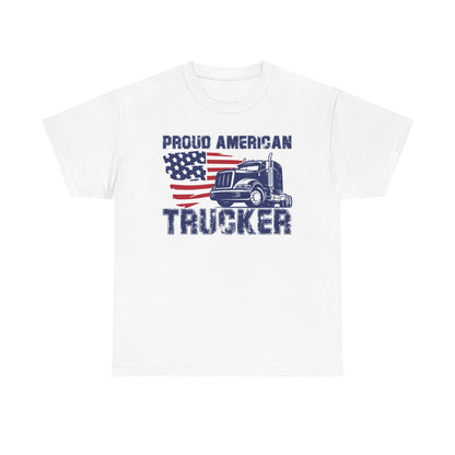 Proud American Trucker T-Shirt