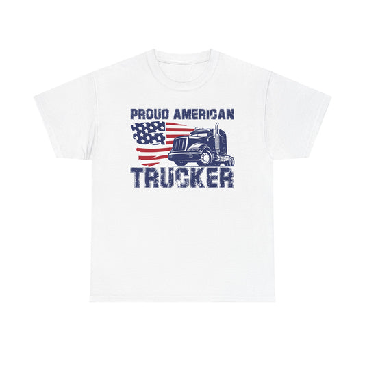 Proud American Trucker T-Shirt