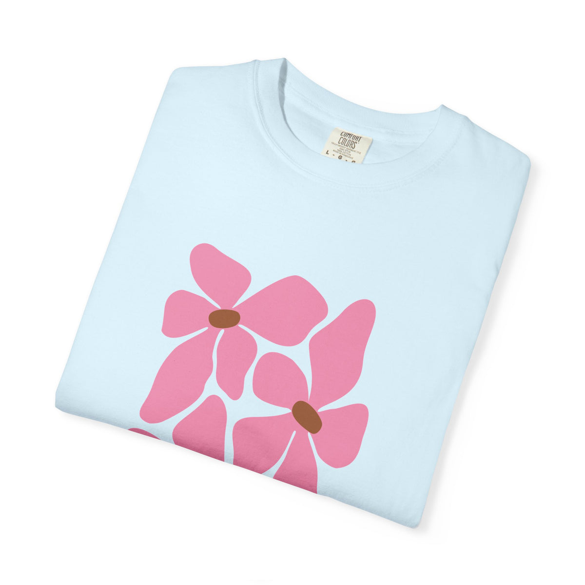 Pink Petal Bloom Garment-Dyed Women's T-Shirt