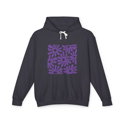 Daisy Block Lightweight Women's Hooded Sweatshirt