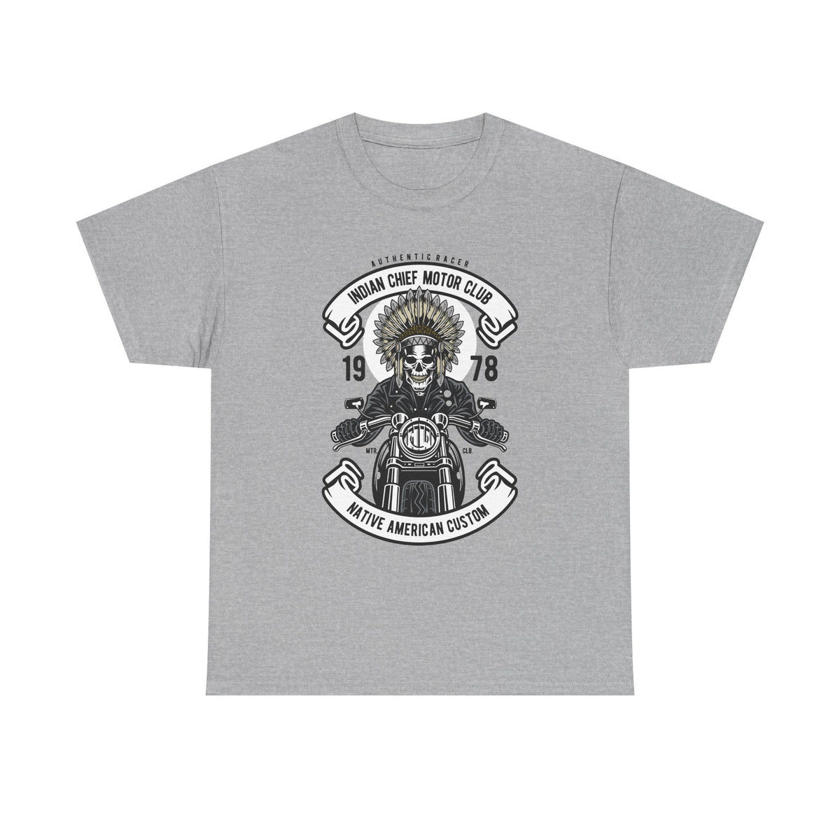 Indian Chief Motorcycle Club Native American T-Shirt