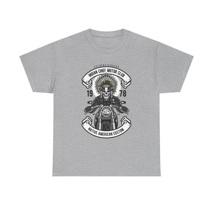 Indian Chief Motorcycle Club Native American T-Shirt